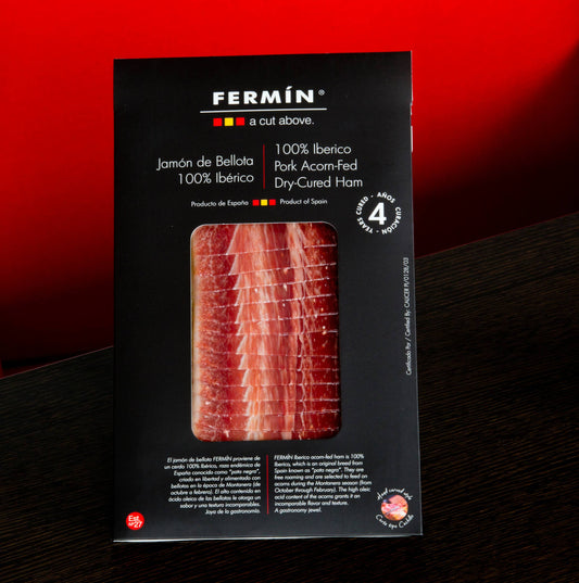 LA JAMOTECA - Acorn Fed (Bellota) 100% Iberico Breed Pork Ham 2oz | Jamon