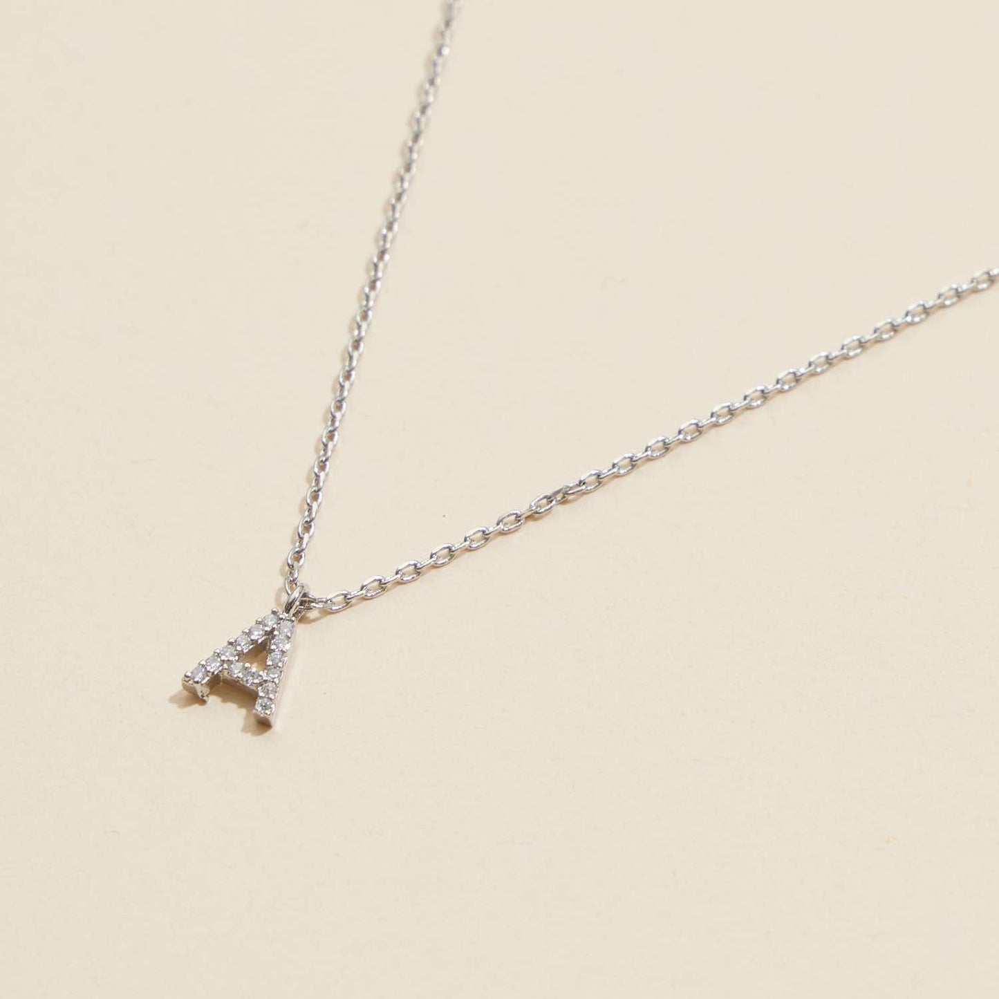 Lilla Haven - 12 Pack of Cubic Zirconia Initial Gold Dipped Necklaces: Gold Assorted / One / 4DN18021