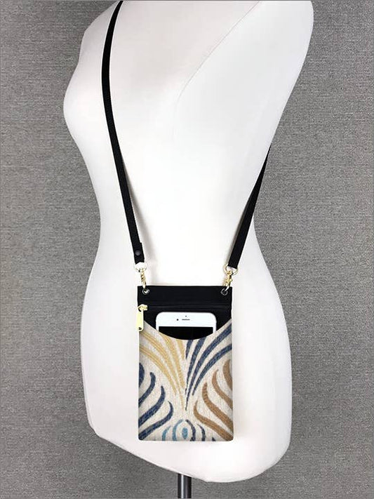 Danny K. Handbags - Cellphone Case: Bluebird / Sky