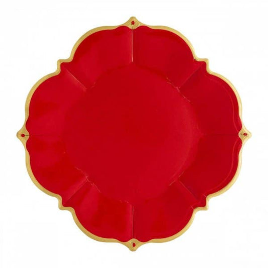 Eid Creations - 8 Ruby Lunch Plates