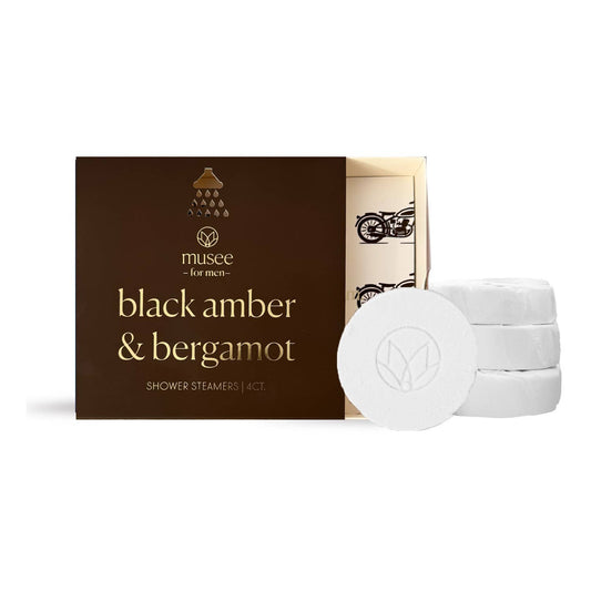 Musee - Black Amber & Bergamot Shower Steamers