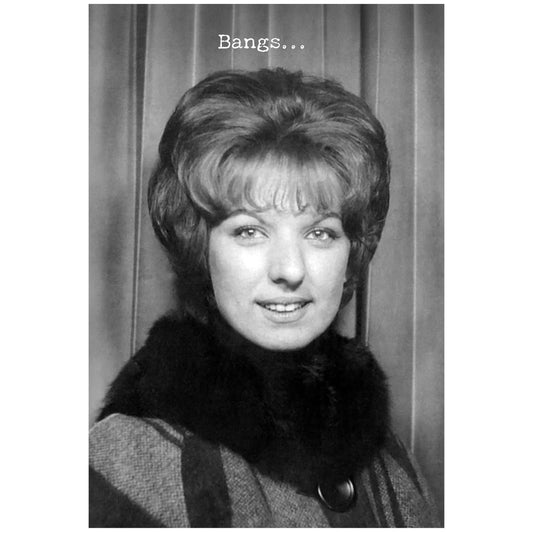 Primitives by Kathy - Bangs Greeting Card