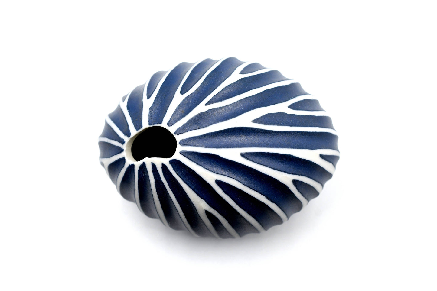 Art Floral Trading LLC - 159BL6 PEBBLE MINI S - BL 6 Porcelain bud vase