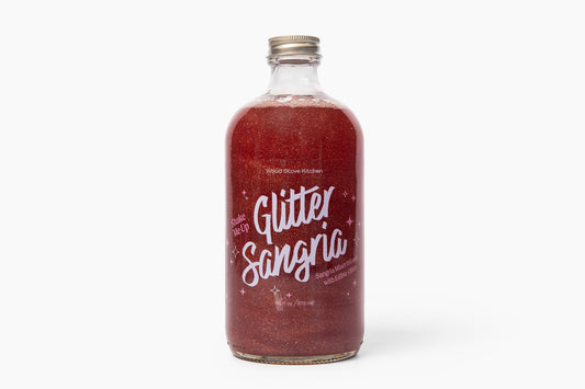 Wood Stove Kitchen - Glitter Sangria Cocktail Mix/Syrup, 16 fl oz