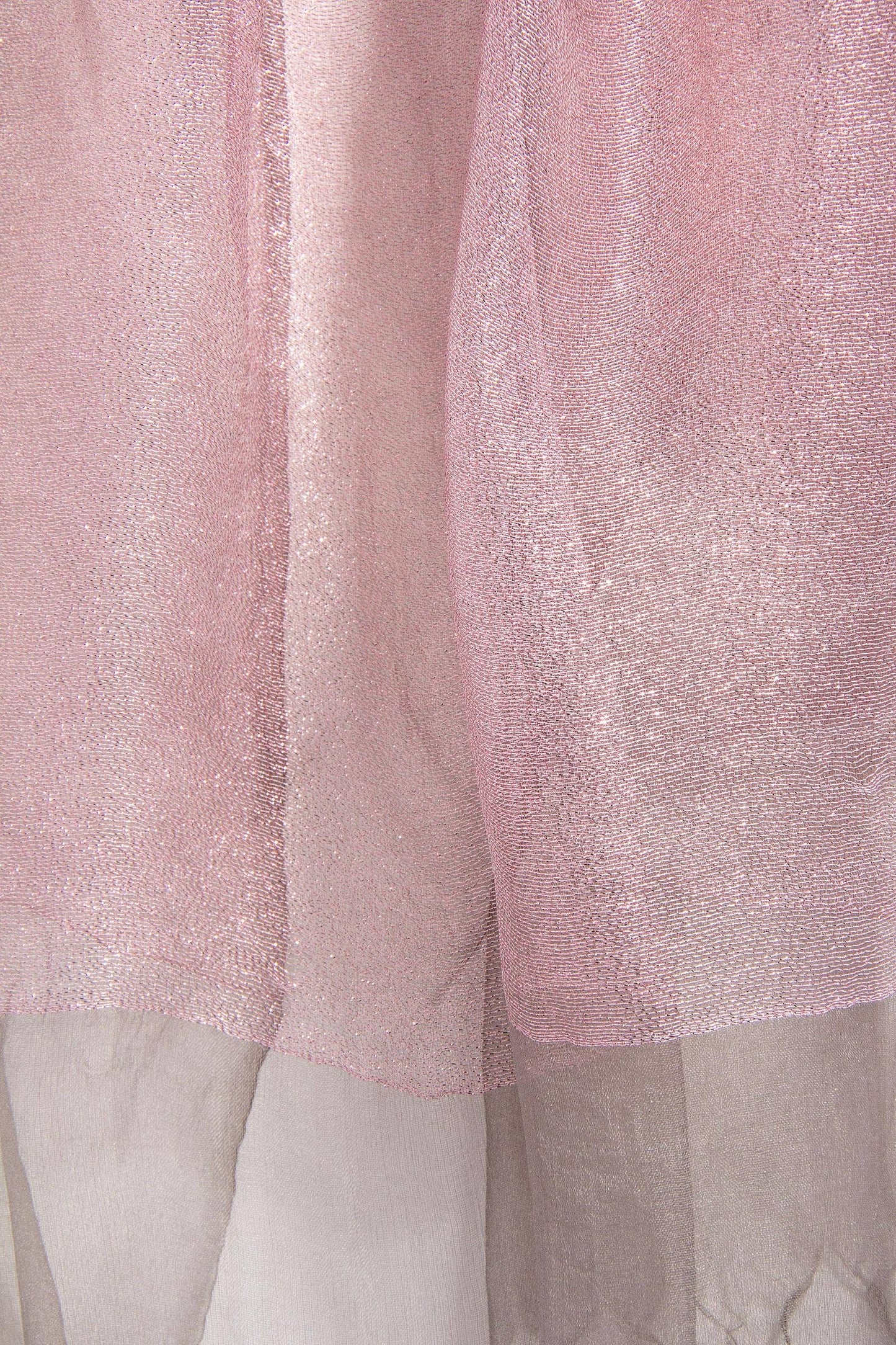 SAACHI - Glitz Silk Scarf: Black