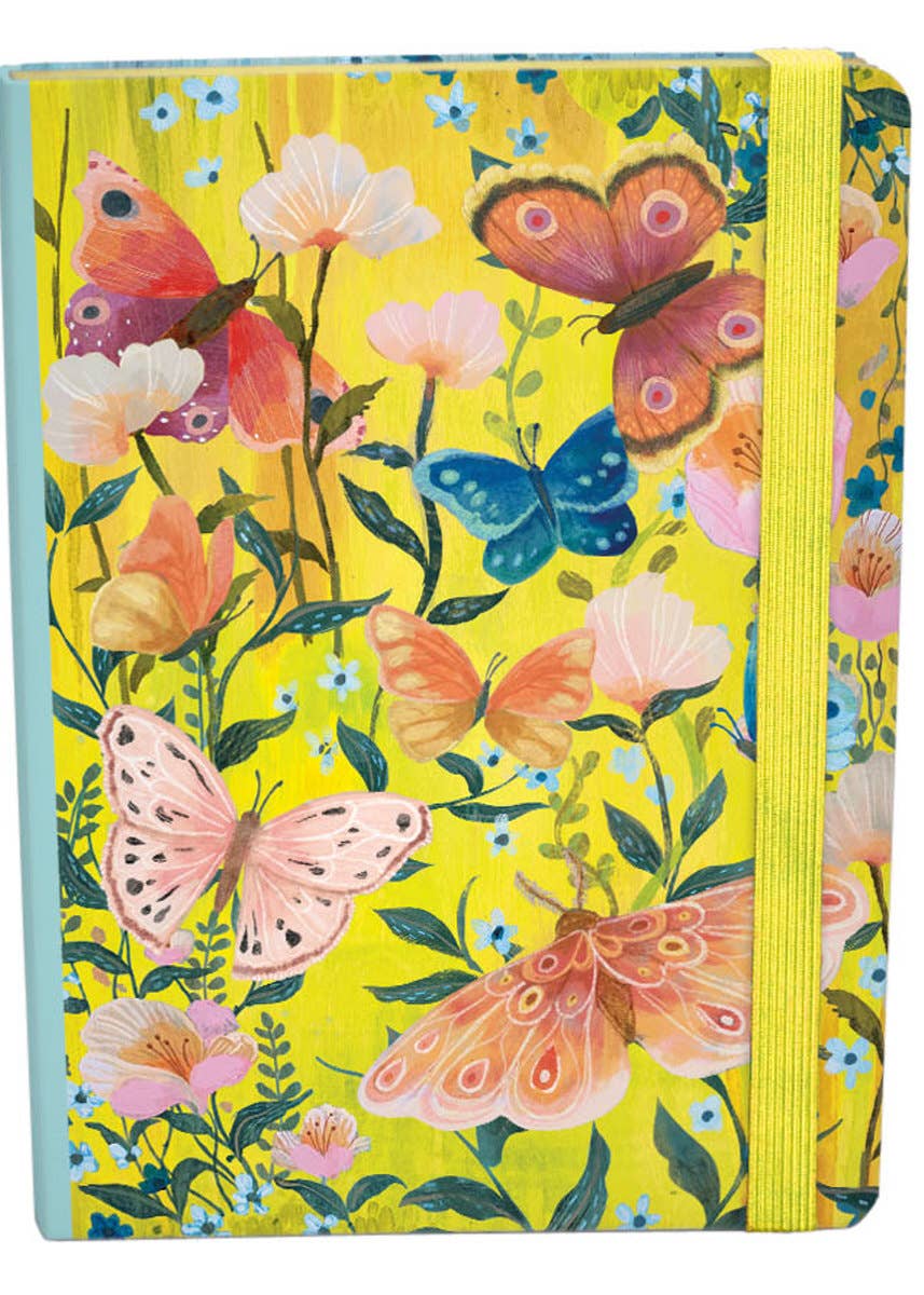 Roger La Borde - Butterfly Ball A5 Hardback Journal with elastic  - A5 191