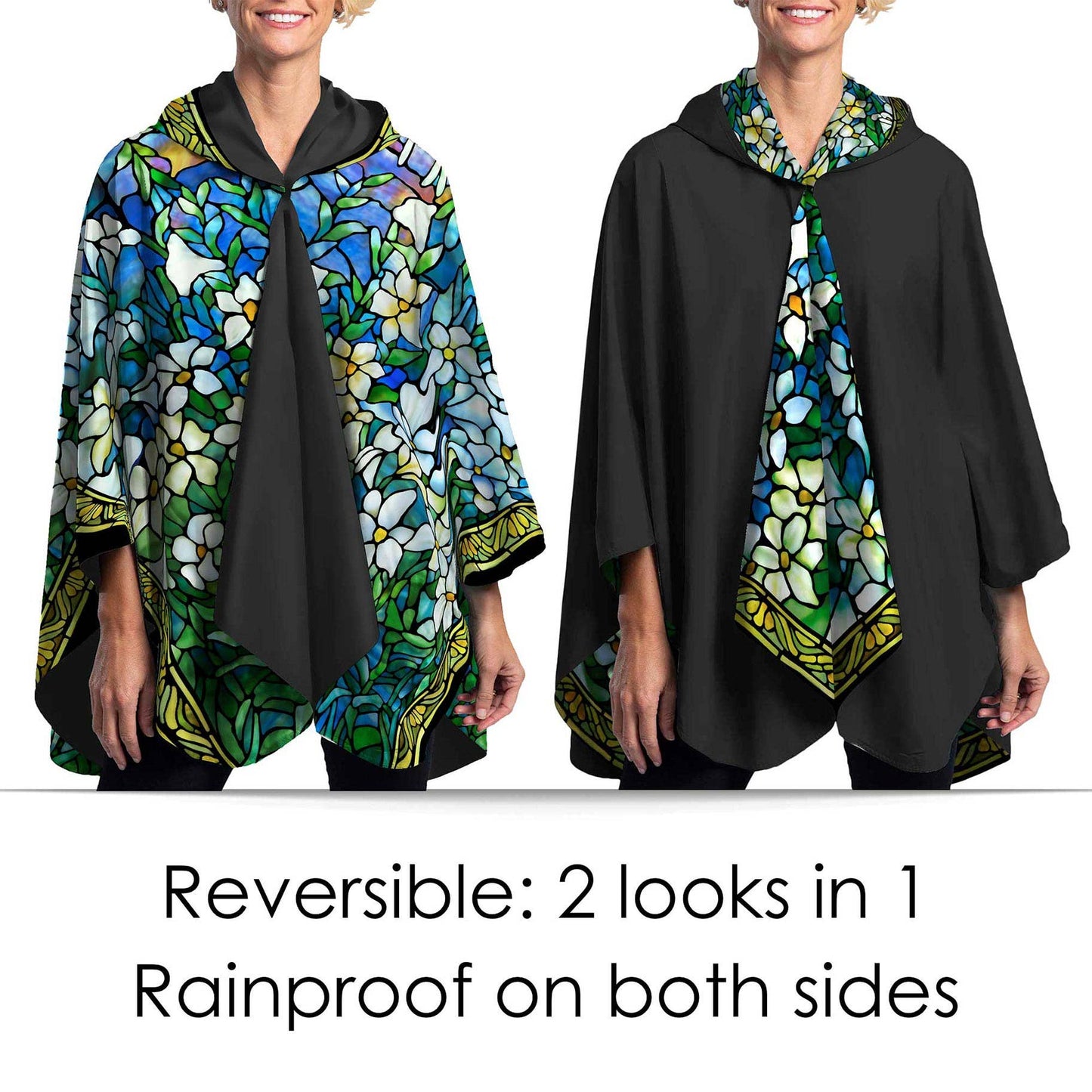 RainCaper - Fine Art RainCaper - Tiffany "Field of Lilies"