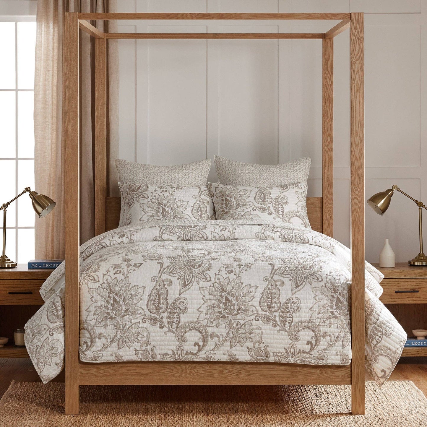 Levtex Home - Bennett Quilt Set: Blue / Full/Queen