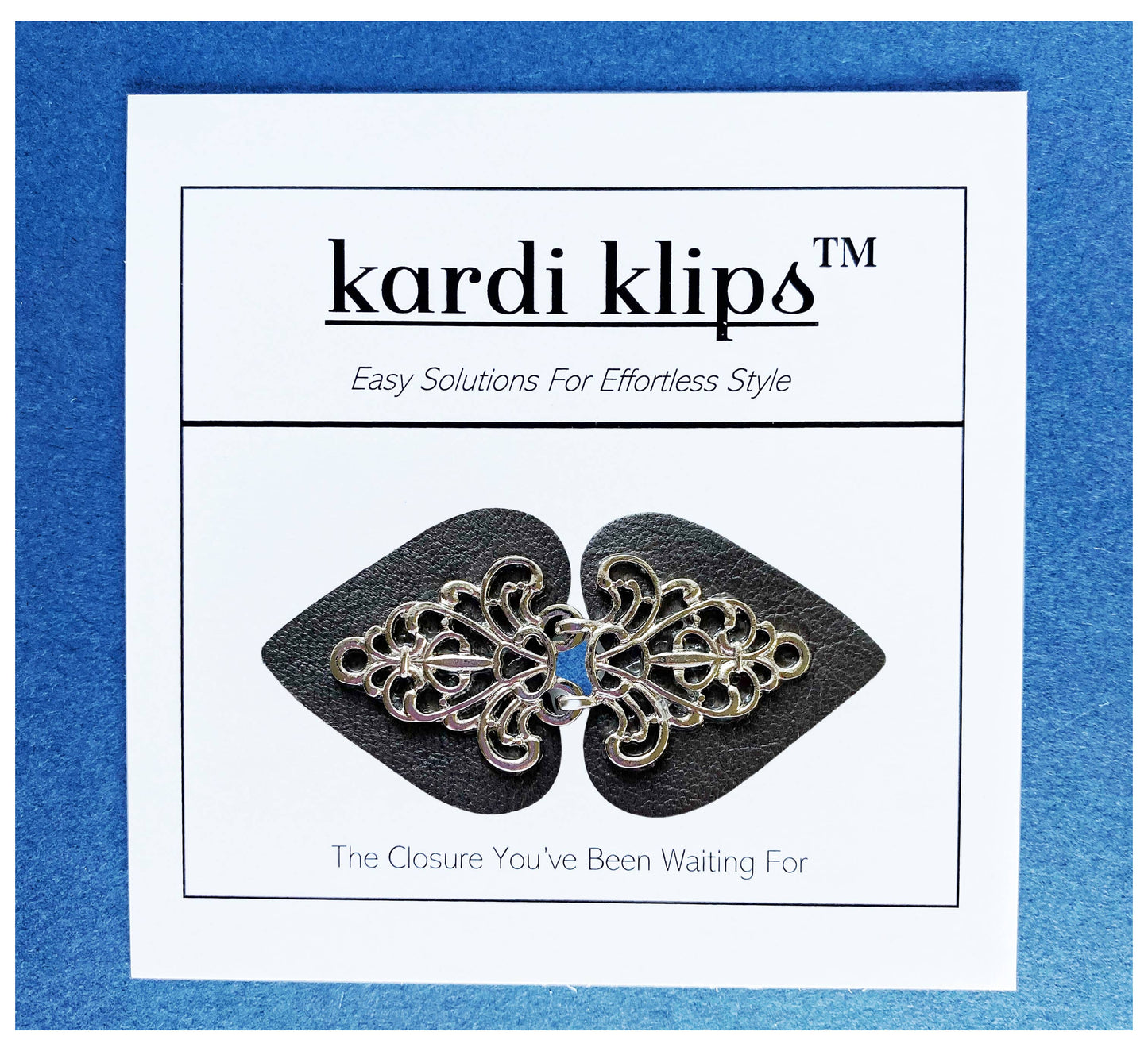 KardiKlips - Sweater Cinch Clips for Clothes, Cloak Clasps, Accessories