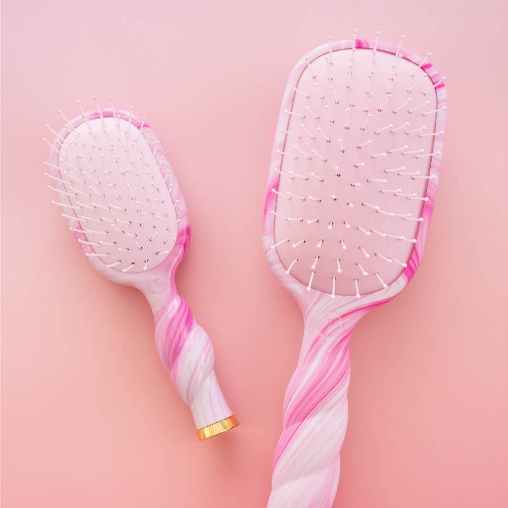 TELETIES - Mini Detangler Brush | Medium | Pinch Me!