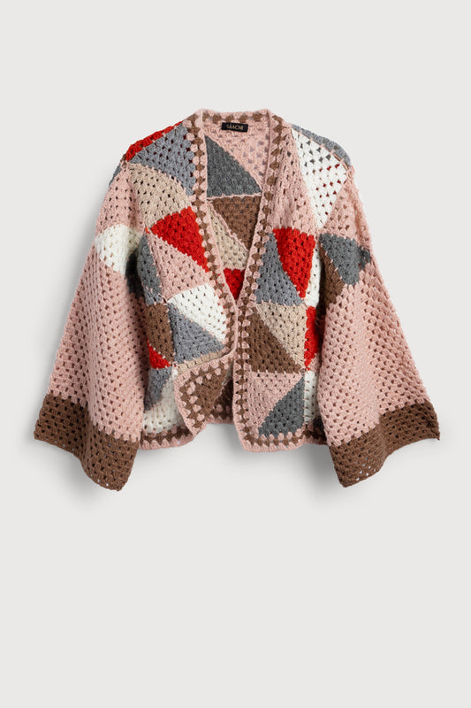 SAACHI - Hand Crochet Short Jacket