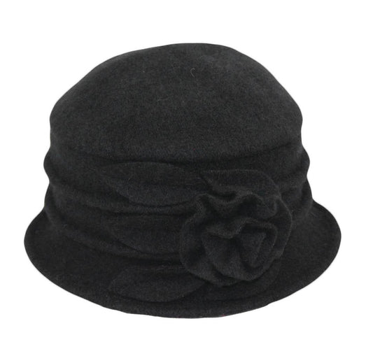 Jeanne Simmons Accessories - 7554 Hat Winter: Black