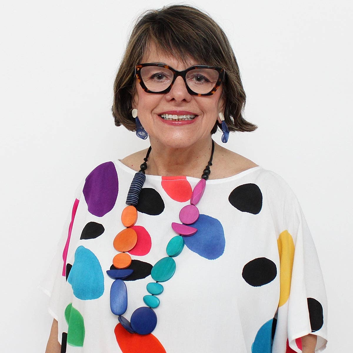 Sylca Designs - Multi-Color Vibrant Lyric Necklace