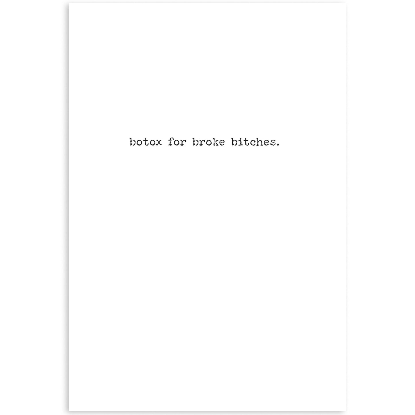 Primitives by Kathy - Bangs Greeting Card