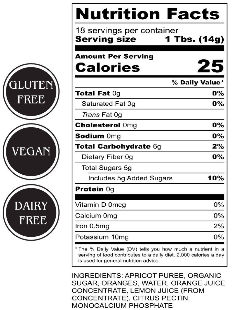 Tait Farm Foods - Apricot Orange Marmalade