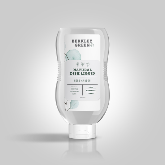 Berkley Green - Eco Dish Soap, Herb Garden (22oz bottle): 6 Pack