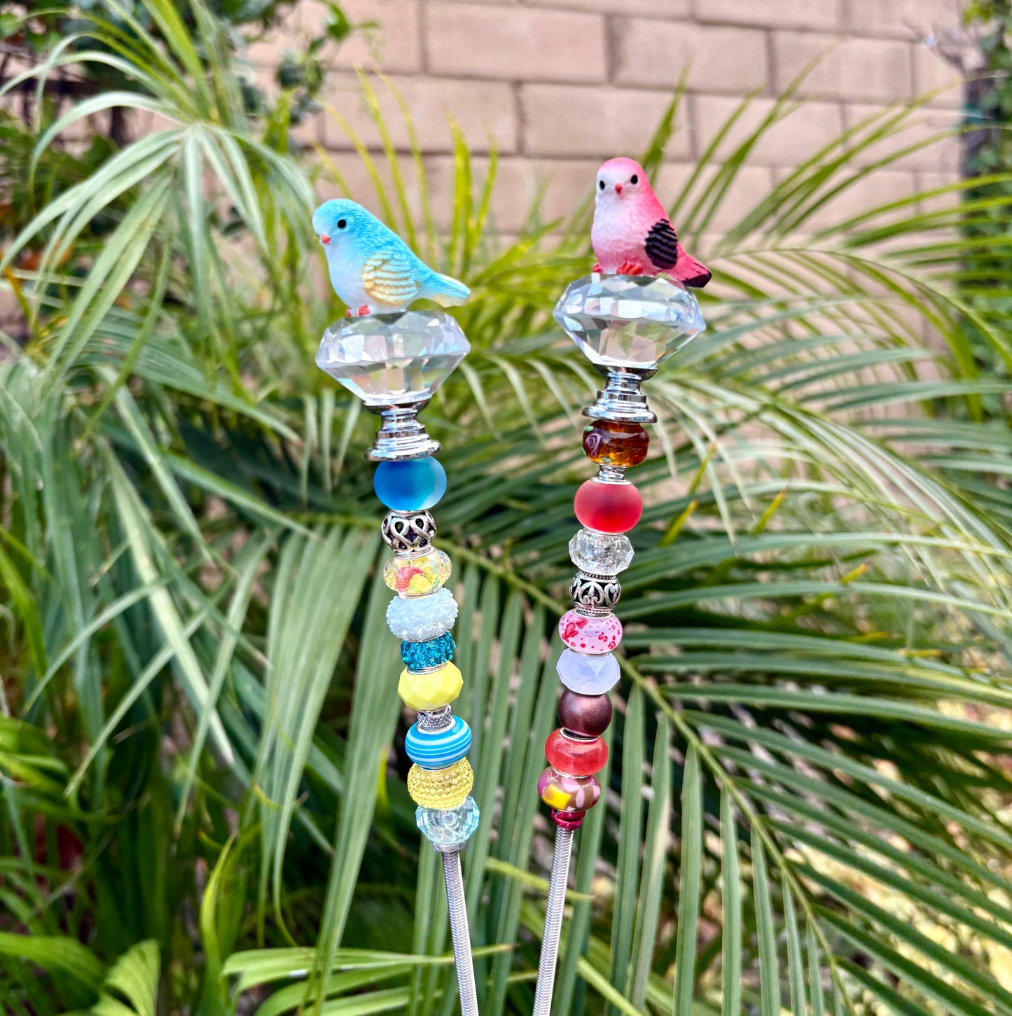Sea of Bliss Shop - Small Bird Garden and Plant Stakes