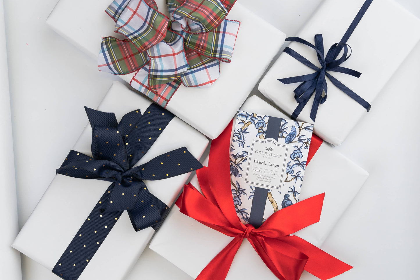 Greenleaf Gifts - Classic Linen Large Sachet 18 Pack | Americana Summer