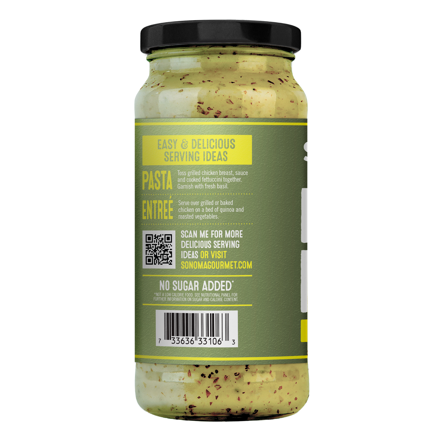 Sonoma Gourmet - Basil Pesto Alfredo Sauce: 15.5oz
