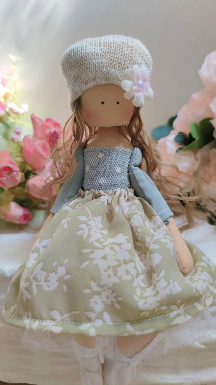 ChernikovaNataliya - Ballerina Doll, Princess Doll, Handmade cloth doll
