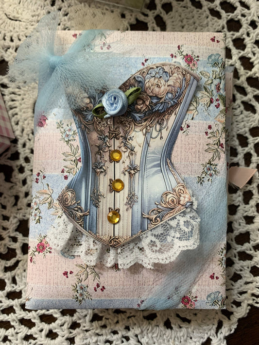 MOMENTS IN THYME - Victorian Corset Sachets: Blue