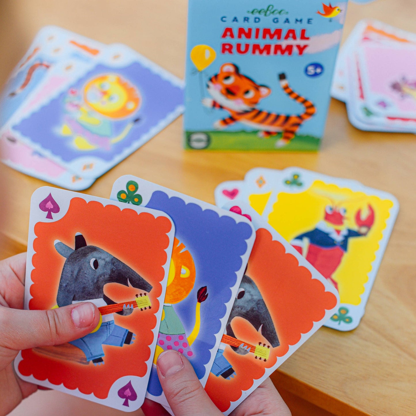 eeBoo - Animal Rummy Playing Cards