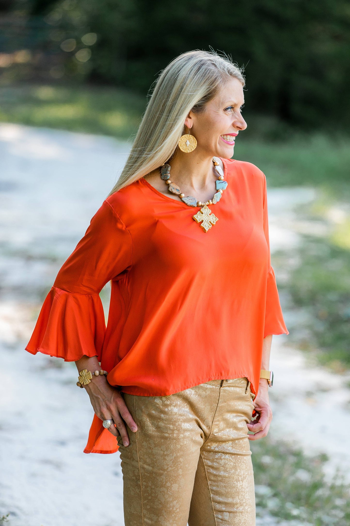 Hidden Truth Jewelry - Pearl Insert with Truth Cross Dangles