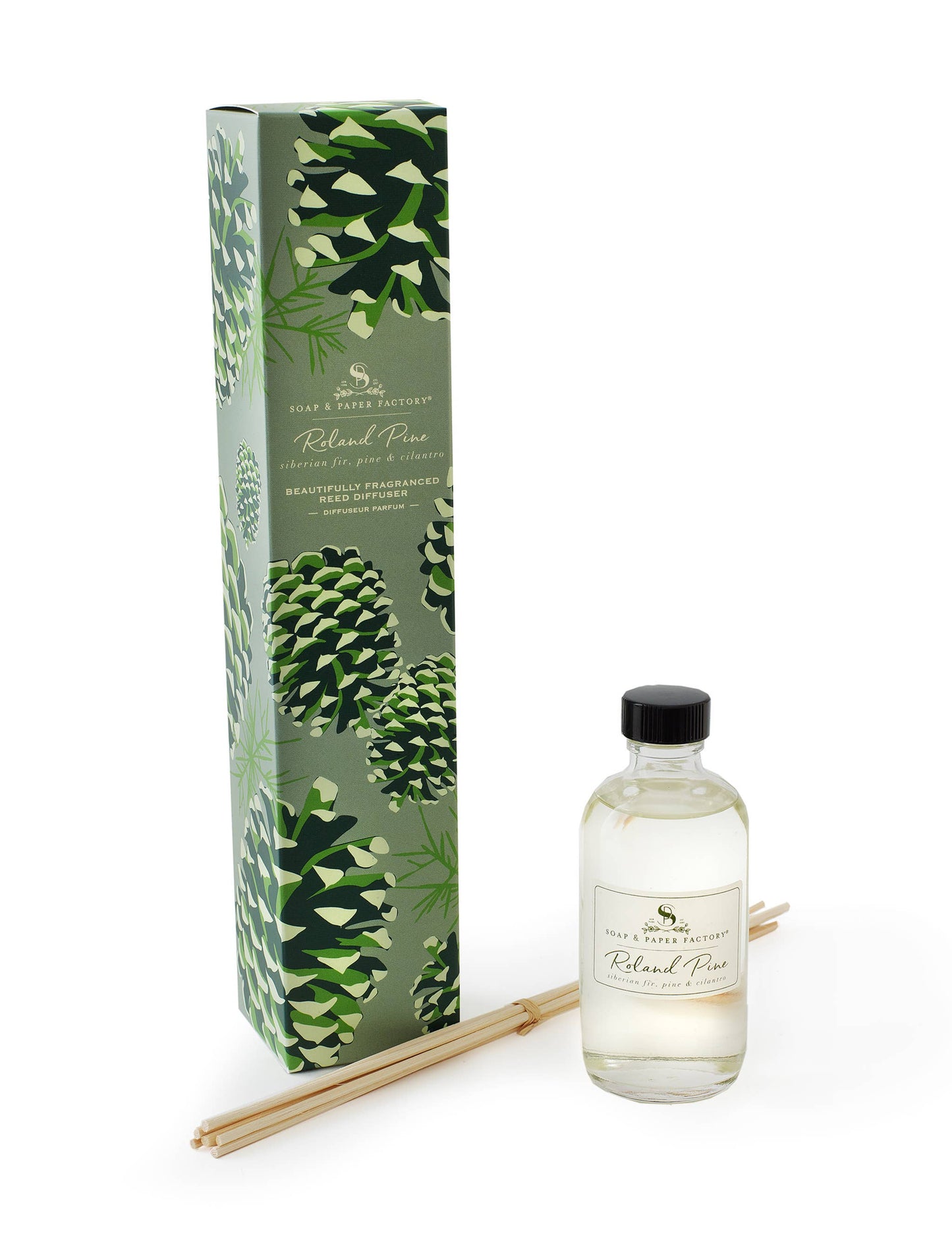 Soap & Paper Factory - Roland Pine Reed Diffuser