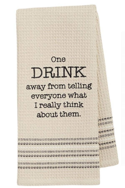 Mona B. - REALLY THINK WAFFLE-WEAVE DISHTOWEL (Set of 2) MH-136