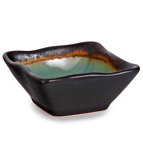 Urban Tokyo - Midori Kanyu 2.75" Square Shaped Porcelain Sauce Dish