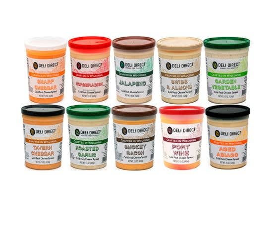 Merchandise Unlimited - Wisconsin Cold Cheese Spread 15oz: Sharp Cheddar