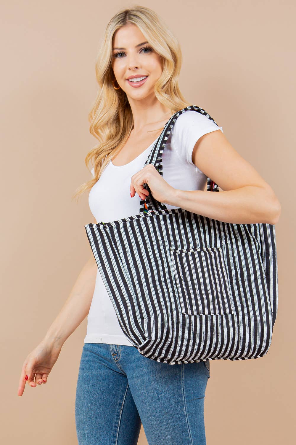 LA Soul - Quilted Tote Bag (BG-54)