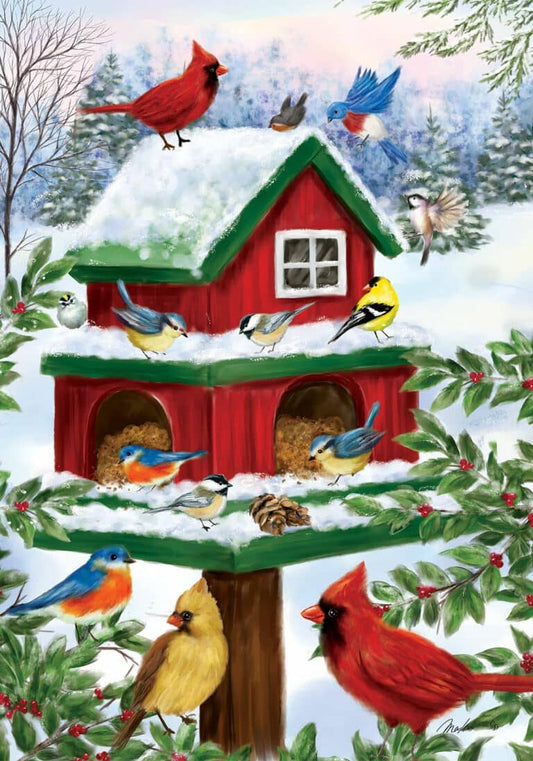 Custom Decor - Winter Gathering-FM - 12” x 18”