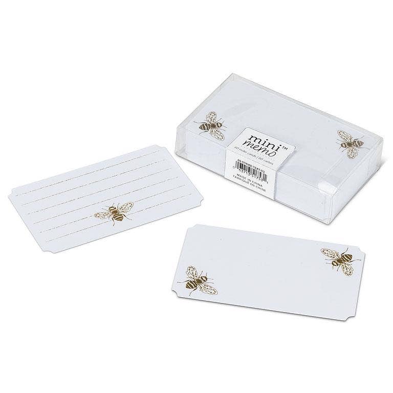 Abbott - Bee Mini Note Cards. 50 Pieces