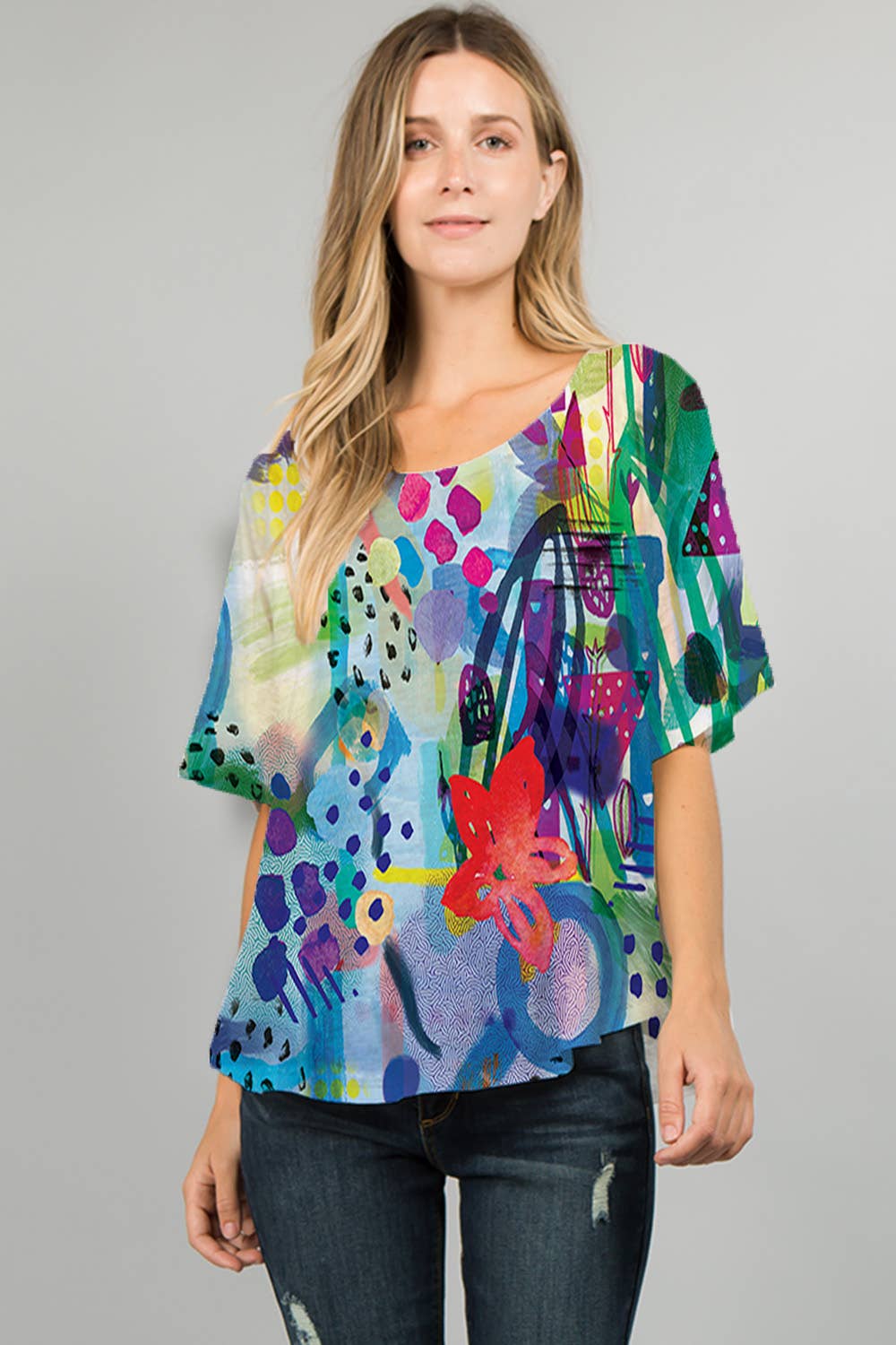 ET'LOIS - 1041 APPLE Top : XL