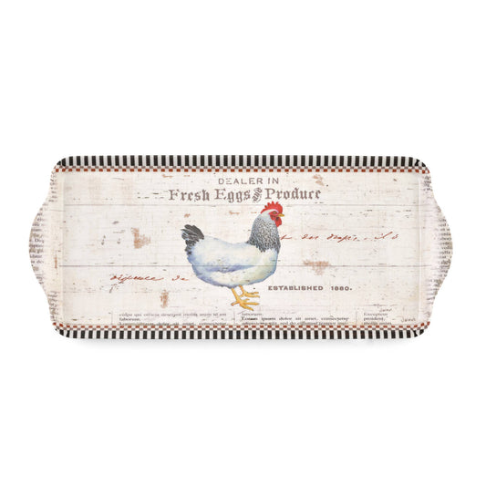 Portmeirion, Spode, Pimpernel, Nachtmann, Wrendale Designs - On The Farm Sandwich Tray: Melamine / On The Farm