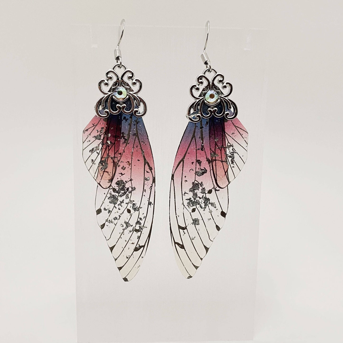 Mio Queena - Handmade Fairy Wings Earrings Insect Butterfly Wing: F