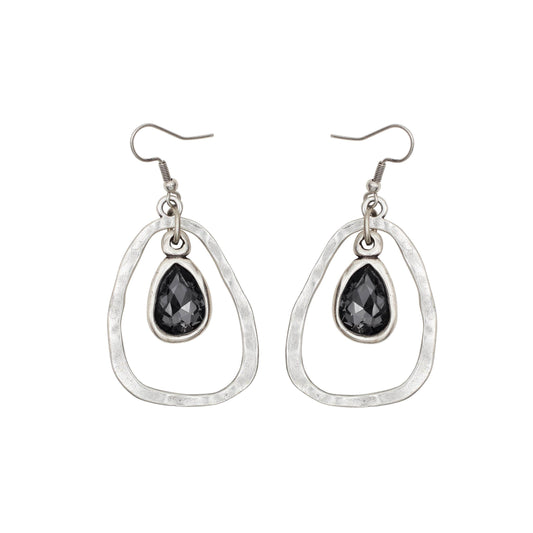 Chanour - Handmade Pewter Earrings - NE1560