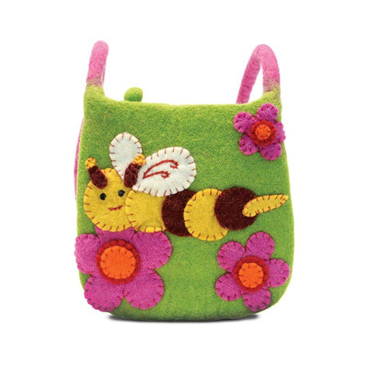 BNB Crafts Inc. - Honey Bee Cross-body Bag: Green