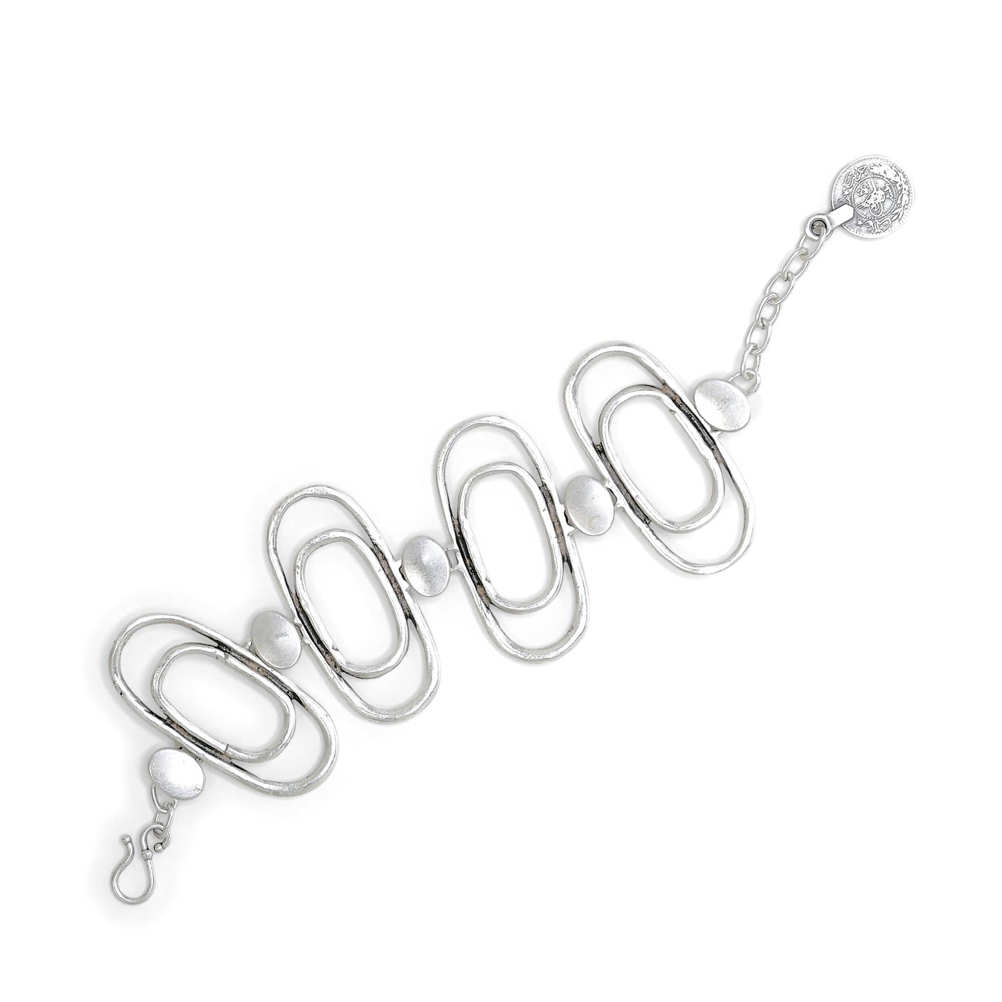 Chanour - Handmade Pewter Bracelet - 24-239