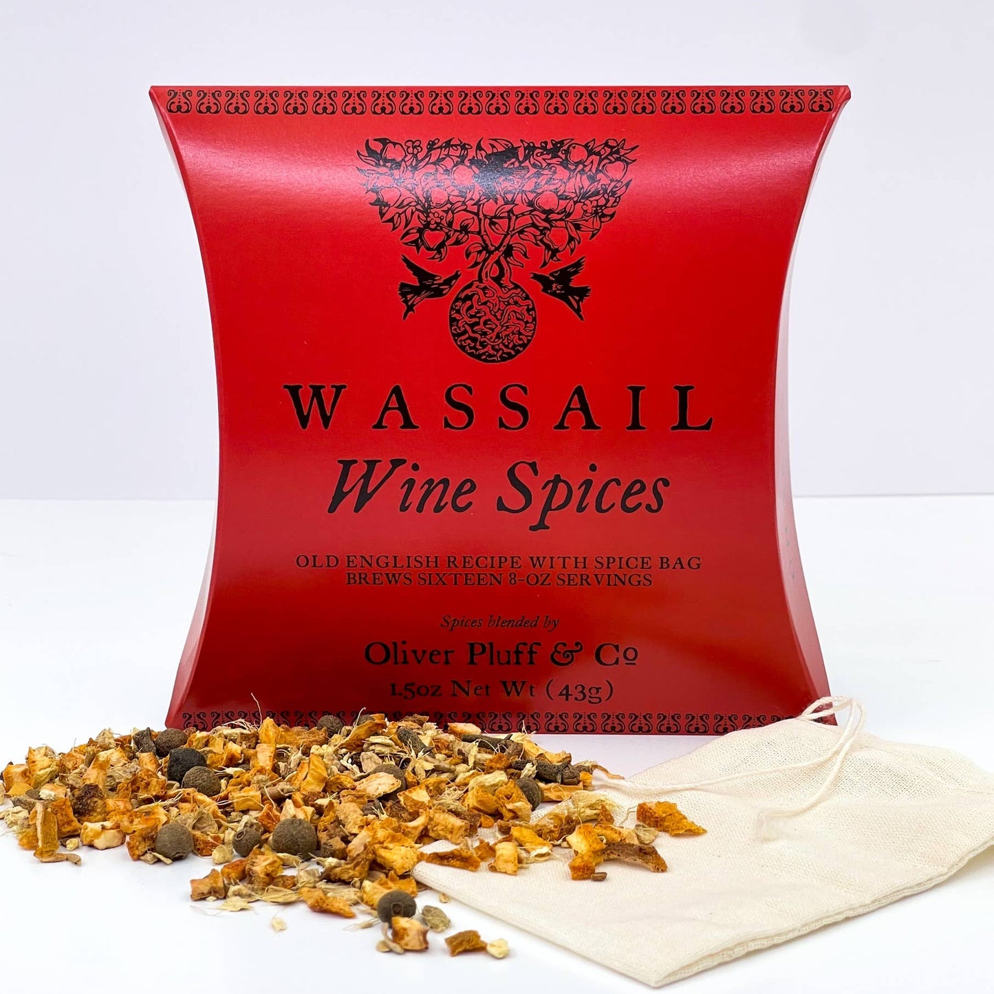 Oliver Pluff & Company - Wine Spices Wassail - 1 Gallon Package