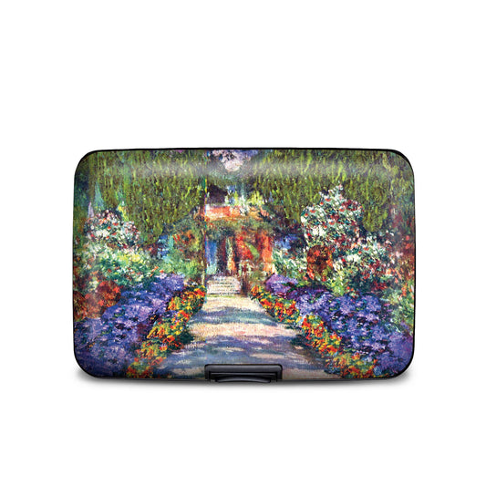 Monarque - Monet - Garden At Giverny Armored Wallet