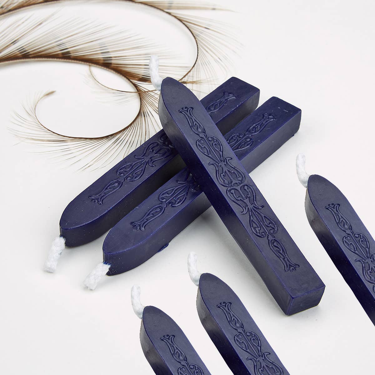 Freund Mayer & Co. - Sealing Wax Sticks with wick by color Bulk- 25+ colors- 12's: Lemon Pearl