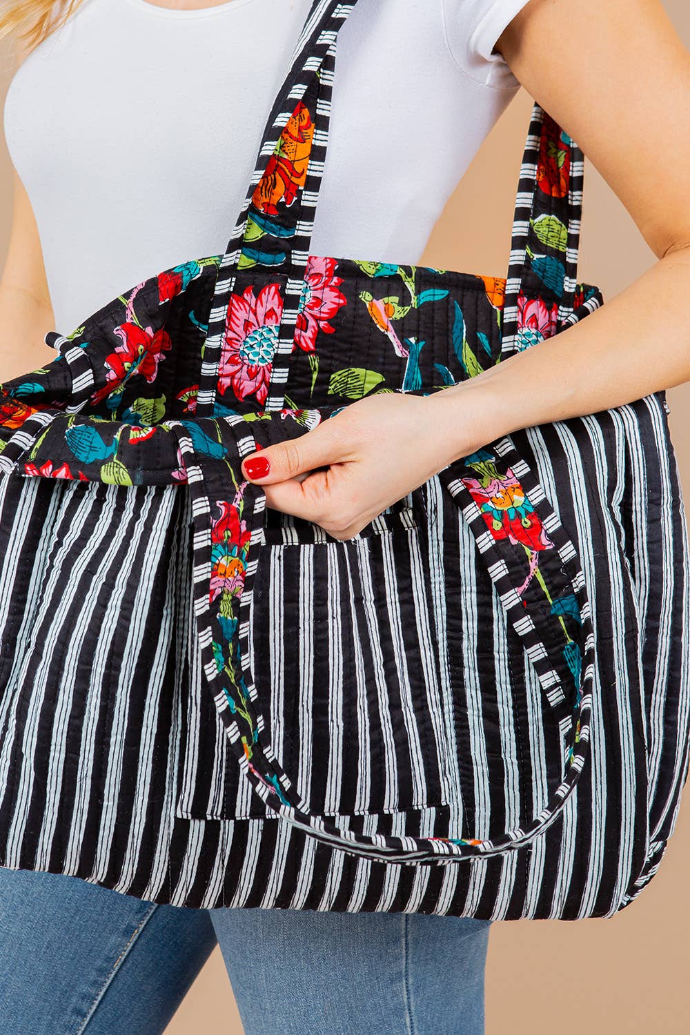 LA Soul - Quilted Tote Bag (BG-54)