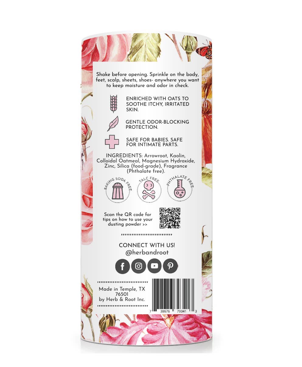 Herb & Root - Rose Dusting Powder- Oprah's Favorite Things