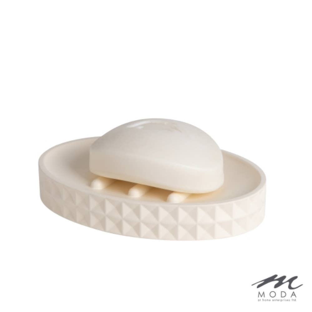 Moda at Home Enterprises, Ltd - Braemar Resin Soap Dish : Navy Blue