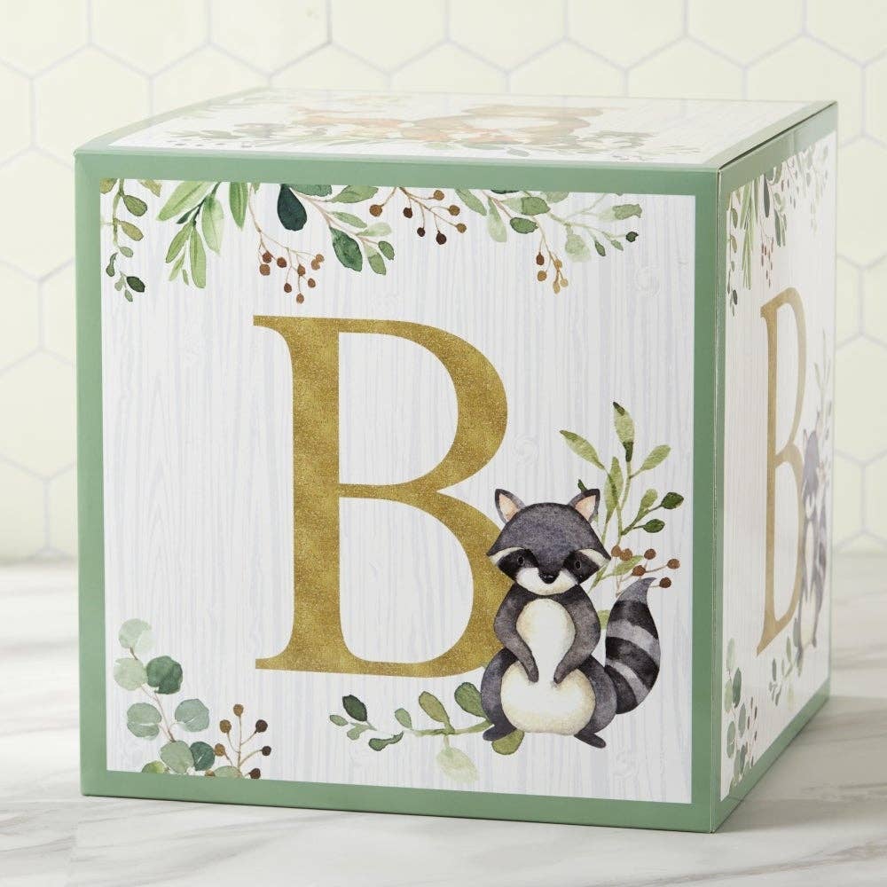 Kate Aspen - Woodland Baby Block Box (Set of 4)