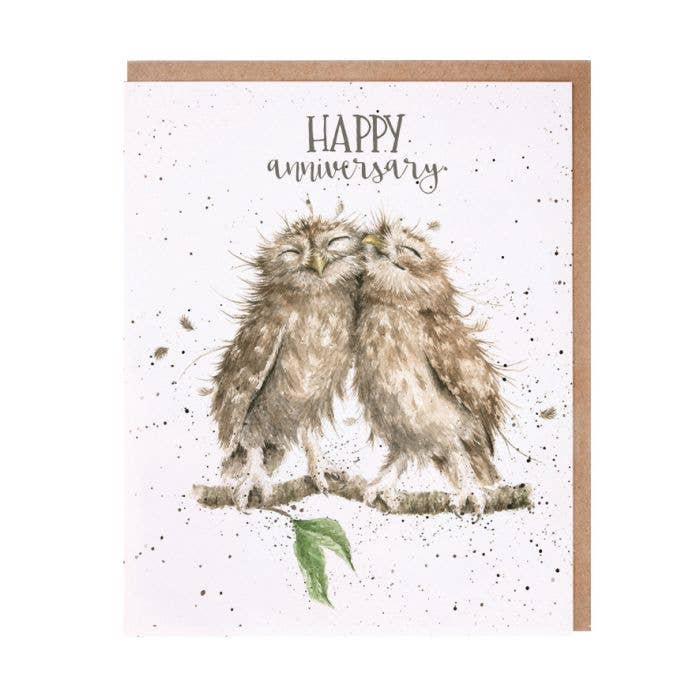 Wrendale Designs - Anniversary Owls