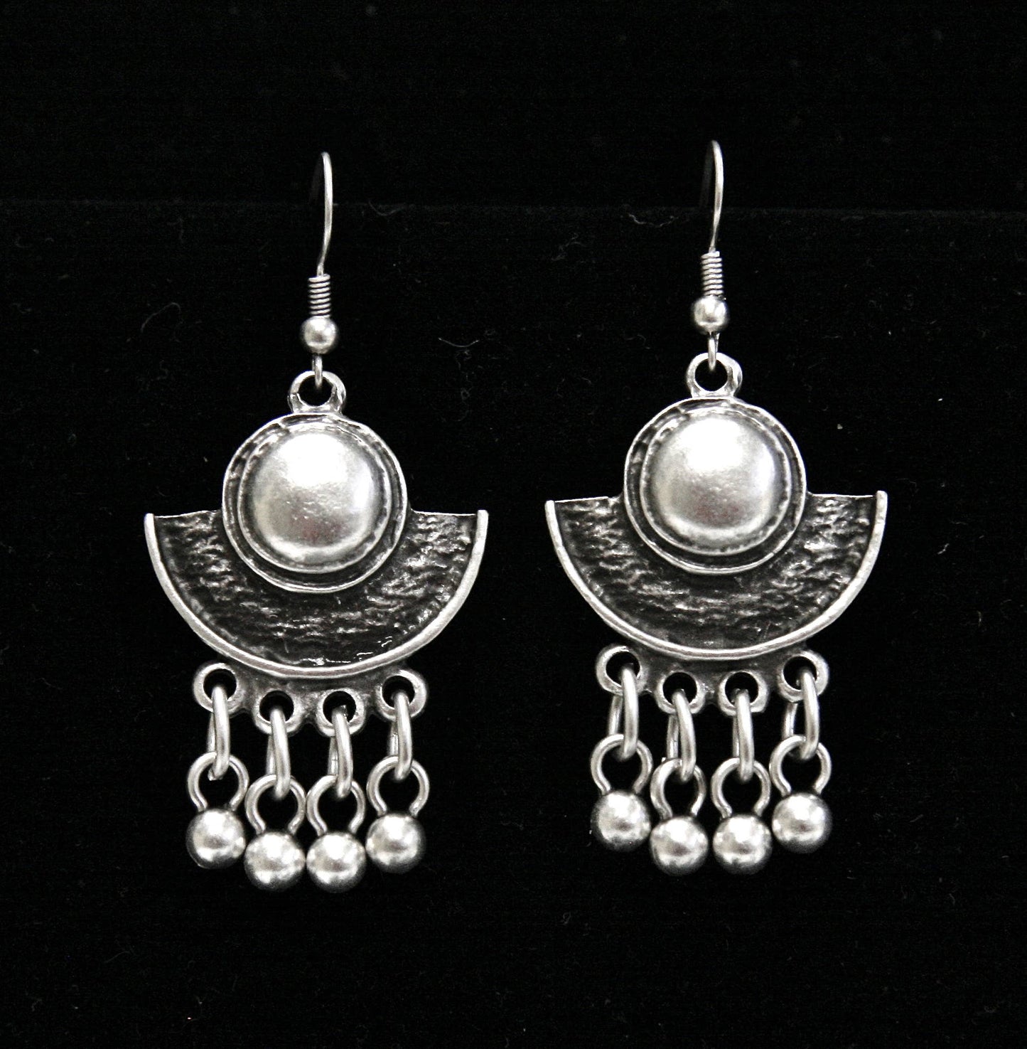 Chanour - Handmade Pewter Earrings - 5011