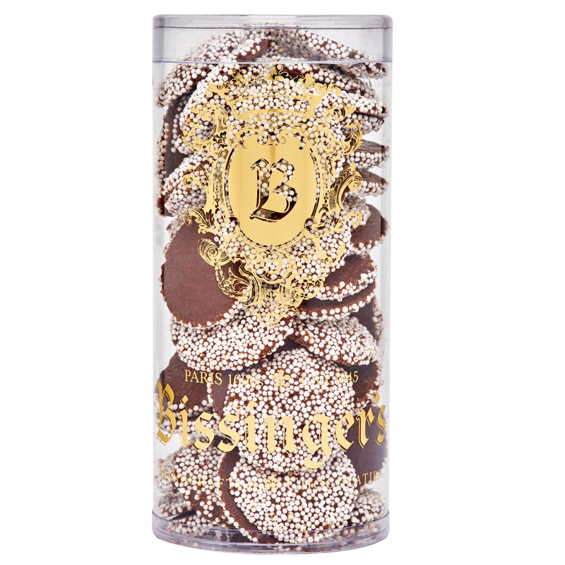 Bissinger's - Dark Chocolate Nonpareils - 8 OZ Tube